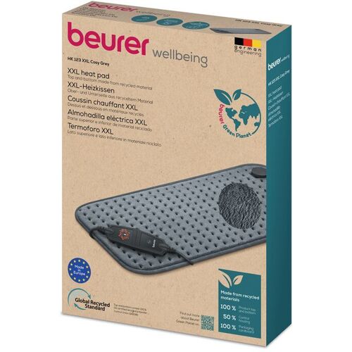 Beurer XXL-Heizkissen HK 123 Cosy Grey anthrazit