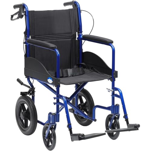Drive Leichtgewichtrollstuhl Expedition Plus faltbar blau
