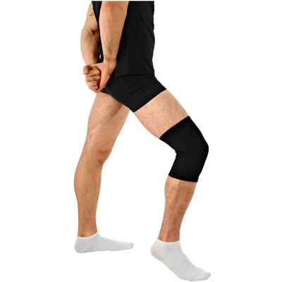Antar Kniebandage mit Elasthan schwarz L Antar Kniebandage mit Elasthan schwarz L