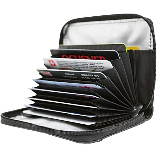 Walzvital Datenschutz-Portemonnaie schwarz