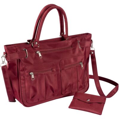 wedolina Taschen-Set „Allround“ + gratis Geldbeutel rot wedolina Taschen-Set „Allround“ + gratis Geldbeutel rot