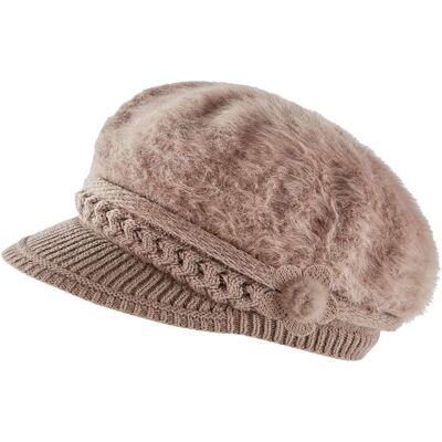wedolina Kuschel-City-Mütze beige wedolina Kuschel-City-Mütze beige