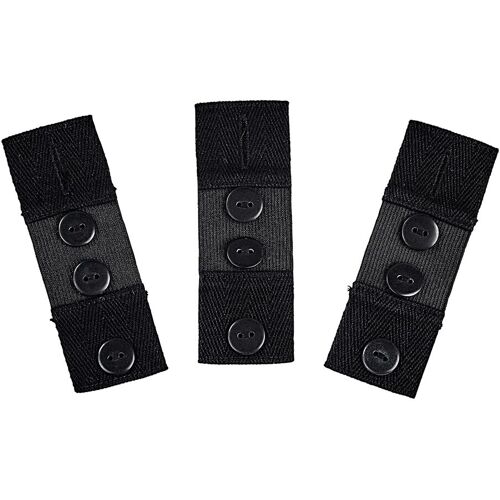 Walzvital Hosenerweiterung, 3 Stück schwarz Damen