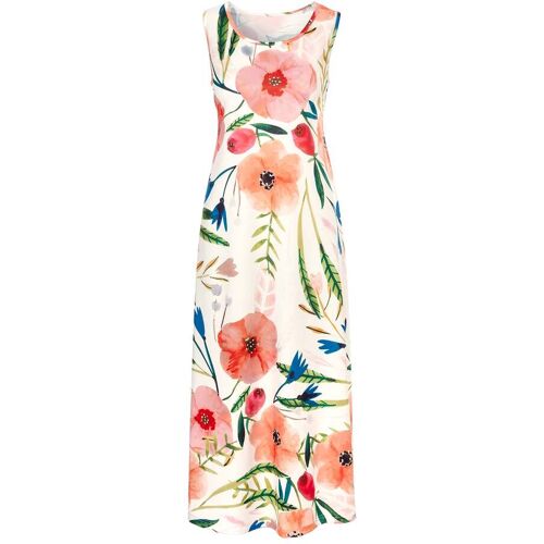 wedolina Sommerkleid „Blütentraum“ weiss orange XL Damen