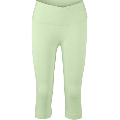 wedolina Komfort-Capri-Leggings "Leonie" gruen L Damen wedolina Komfort-Capri-Leggings "Leonie" gruen L Damen