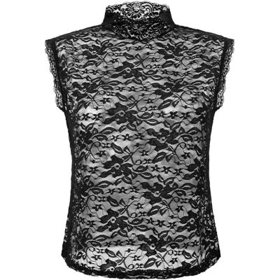wedolina Shirt „Spitze“ schwarz L Damen wedolina Shirt „Spitze“ schwarz L Damen