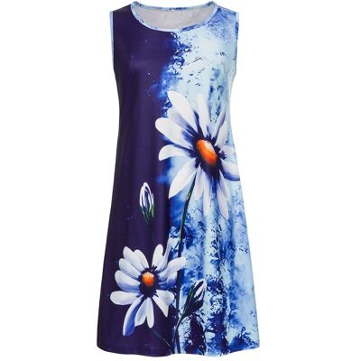 wedolina Sommerkleid „Margarete“ blau XXL Damen wedolina Sommerkleid „Margarete“ blau XXL Damen