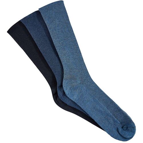 PantherSocks Venensocken, 3 Paar blau 39