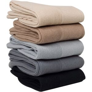 MODERNE HAUSFRAU Beigebraune Socken - 5 Paar - Komfort & Haltbarkeit MODERNE HAUSFRAU Beigebraune Socken - 5 Paar - Komfort & Haltbarkeit