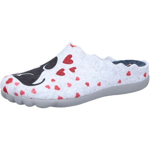 Manitu Hausschuhe grau 42 Damen