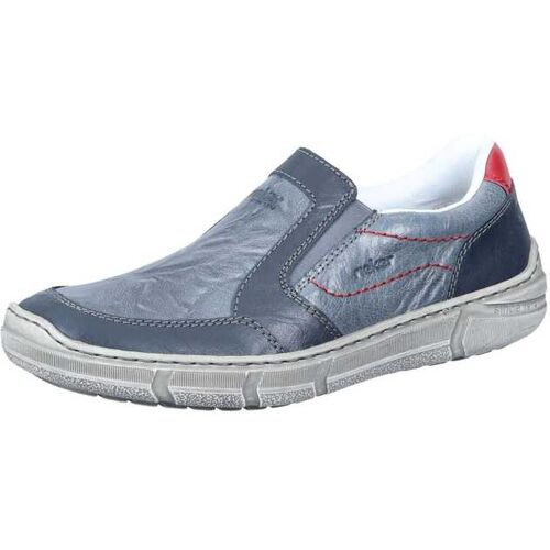 Rieker Slipper blau 44 Herren