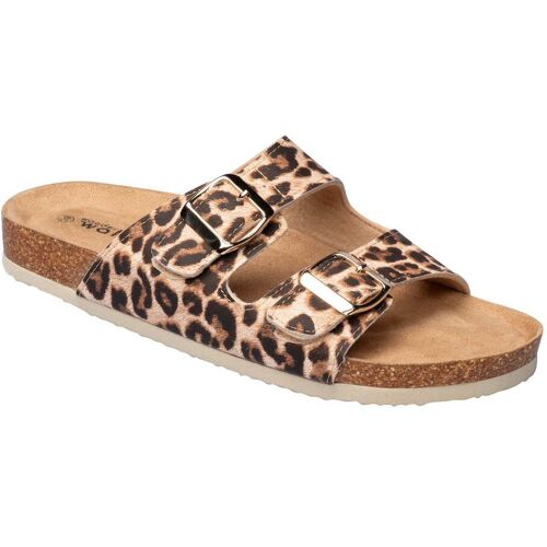 wonderwalk Klett-Pantolette „Petra“ mehrfarbig 38 Damen