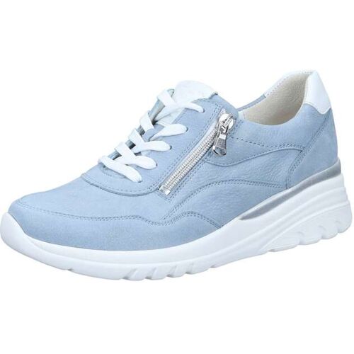 Waldläufer Schnürer hellblau 41 Damen