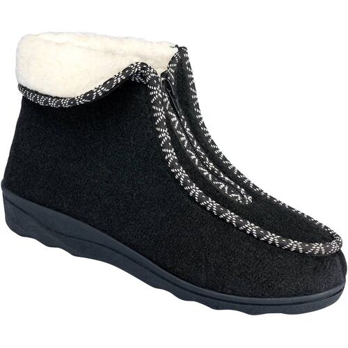 wonderwalk Thermo-Hausschuh schwarz 43 Damen