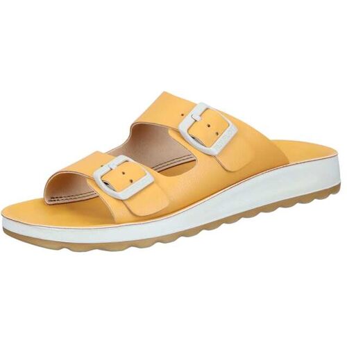 FLY FLOT Pantoletten gelb 38 Damen