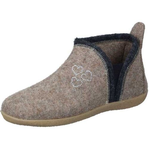 Manitu Hausschuhe beige 40 Damen