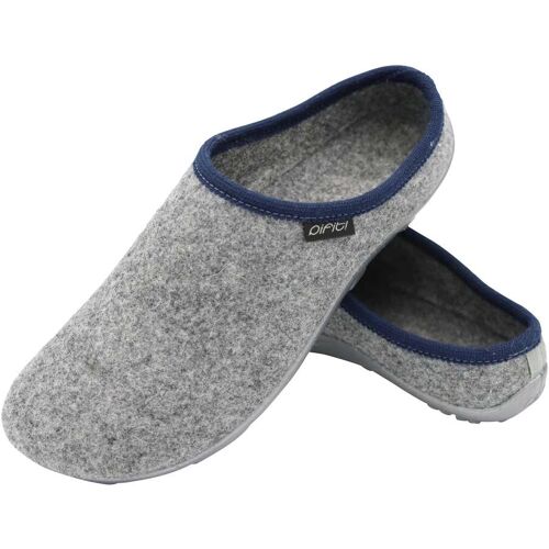 pifit Pantoffel grau 43 Damen