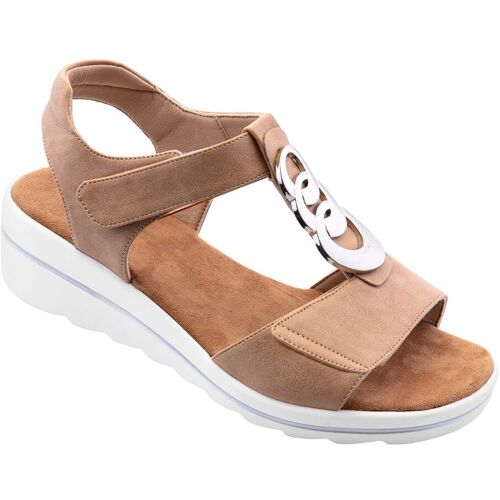 wonderwalk Klett-Sandale "Elegant" hellbraun 37