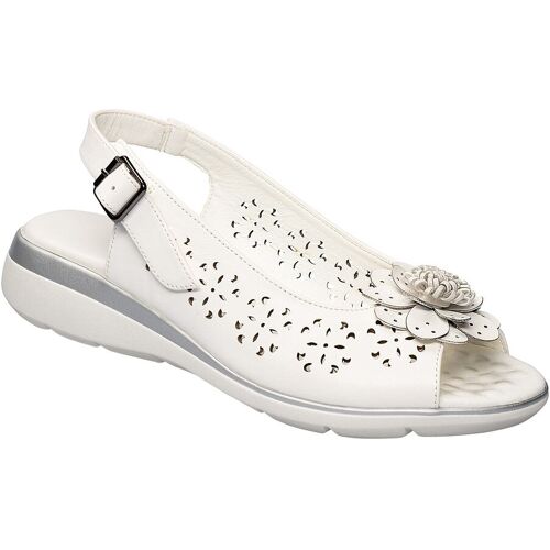 wonderwalk Komfort-Sandalette „Rose“ weiss 40 Damen