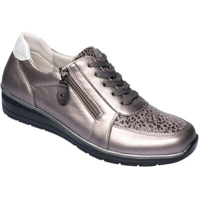 wonderwalk Komfort-Sneaker „Helga“ silber 42 Damen wonderwalk Komfort-Sneaker „Helga“ silber 42 Damen