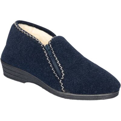 Walzvital Hausschuh "Wolle" blau 37 Damen Walzvital Hausschuh "Wolle" blau 37 Damen