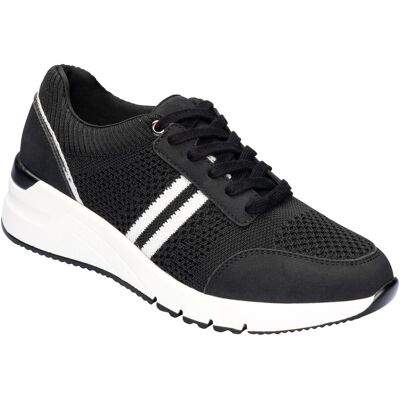 wonderwalk Komfort-Sneaker H-Weite „Michaela“ schwarz 40 Damen wonderwalk Komfort-Sneaker H-Weite „Michaela“ schwarz 40 Damen
