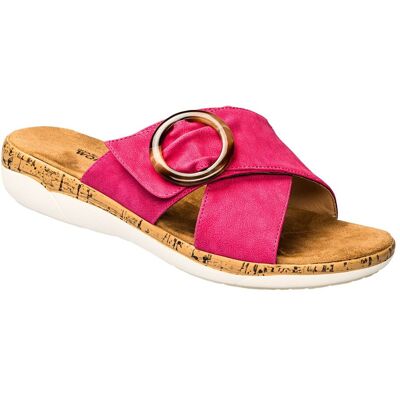 wonderwalk Komfort-Pantolette "Heidi" pink 37 Damen wonderwalk Komfort-Pantolette "Heidi" pink 37 Damen
