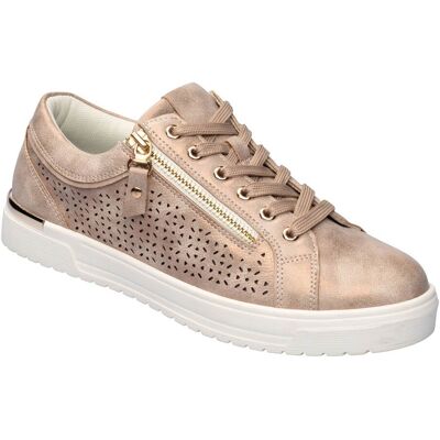 wonderwalk Komfort-Sneaker „Hedi“ gold 42 Damen wonderwalk Komfort-Sneaker „Hedi“ gold 42 Damen