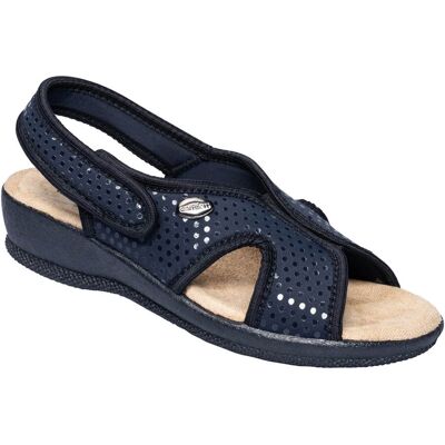 Walzvital Bequem-Sandale "Sardinien" blau 41 Damen Walzvital Bequem-Sandale "Sardinien" blau 41 Damen