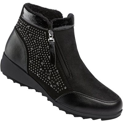 wonderwalk Stiefelette "Rita" mit Reißverschluss, gefüttert schwarz 37 Damen wonderwalk Stiefelette "Rita" mit Reißverschluss, gefüttert schwarz 37 Damen