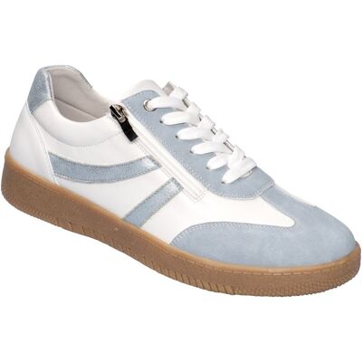wonderwalk Leder-Sneaker „Lisa“ blau 37 Damen wonderwalk Leder-Sneaker „Lisa“ blau 37 Damen
