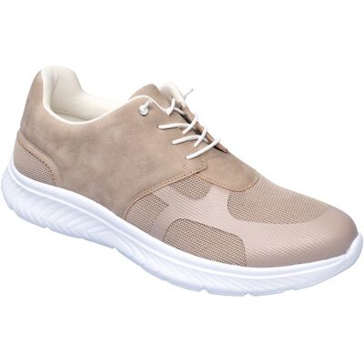 wonderwalk Komfort-Sneaker „Simon“ beige 46 Herren wonderwalk Komfort-Sneaker „Simon“ beige 46 Herren