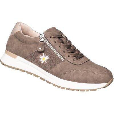 wonderwalk Komfort-Sneaker „Edelweiß“ braun 36 Damen wonderwalk Komfort-Sneaker „Edelweiß“ braun 36 Damen