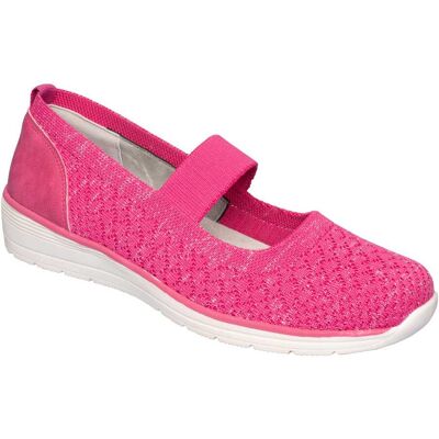 wonderwalk Bequem-Ballerina "Federleicht" rosa 40 Damen wonderwalk Bequem-Ballerina "Federleicht" rosa 40 Damen