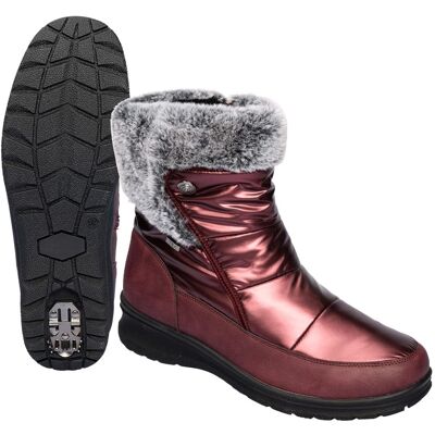 wonderwalk Winterstiefel mit Spikes "Karla" rot 36 Damen wonderwalk Winterstiefel mit Spikes "Karla" rot 36 Damen