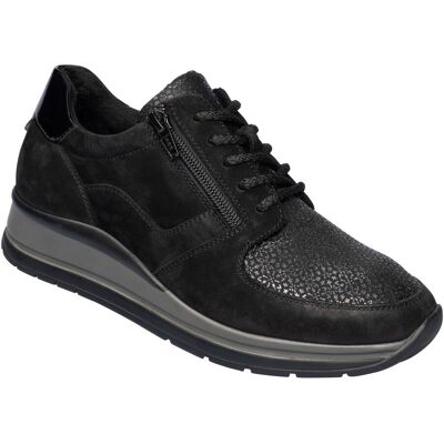 Comfortabel Damen Sneaker "Freiburg" schwarz 41 Damen Comfortabel Damen Sneaker "Freiburg" schwarz 41 Damen