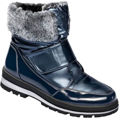 wonderwalk Klettstiefel „Leonita“ blau 41 Damen wonderwalk Klettstiefel „Leonita“ blau 41 Damen