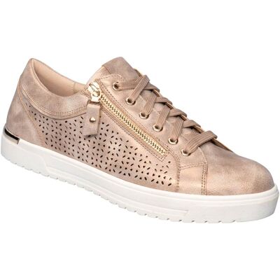 wonderwalk Komfort-Sneaker „Hedi“ gold 40 Damen wonderwalk Komfort-Sneaker „Hedi“ gold 40 Damen