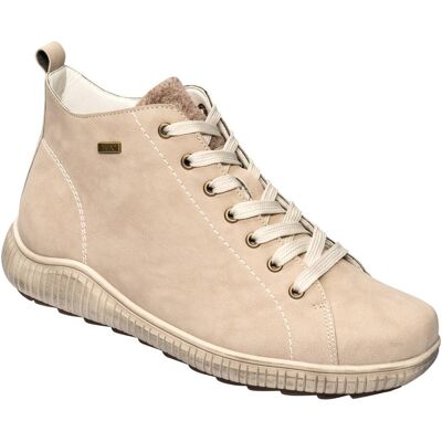 wonderwalk Knöchel-Sneaker mit Reißverschluss „Sabine“ beige 37 Damen wonderwalk Knöchel-Sneaker mit Reißverschluss „Sabine“ beige 37 Damen