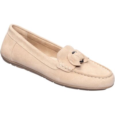 wonderwalk Komfort-Mokassin mit Leder „Marie“ beige 39 Damen wonderwalk Komfort-Mokassin mit Leder „Marie“ beige 39 Damen