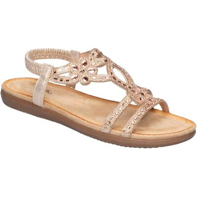 wonderwalk Komfort-Sandale "Elegant" gold 37 Damen wonderwalk Komfort-Sandale "Elegant" gold 37 Damen