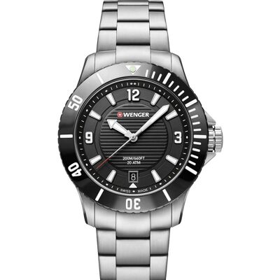Wenger 01.0621.109 Seaforce Damenuhr Taucheruhr 36mm 20 ATM Wenger 01.0621.109 Seaforce Damenuhr Taucheruhr 36mm 20 ATM