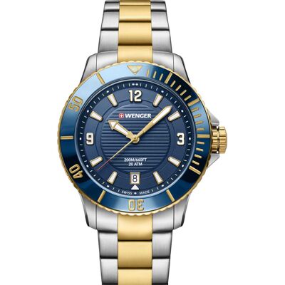 Wenger 01.0621.114 Seaforce Damenuhr Taucheruhr 36mm 20 ATM Wenger 01.0621.114 Seaforce Damenuhr Taucheruhr 36mm 20 ATM