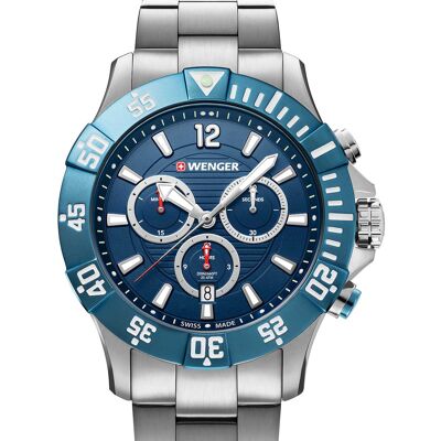 Wenger 01.0643.119 Seaforce Taucher-Chronograph Herrenuhr 43mm 20ATM Wenger 01.0643.119 Seaforce Taucher-Chronograph Herrenuhr 43mm 20ATM