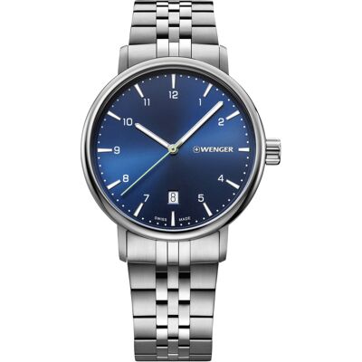 Wenger 01.1731.121 Metropolitan Herrenuhr 40mm 10ATM Wenger 01.1731.121 Metropolitan Herrenuhr 40mm 10ATM