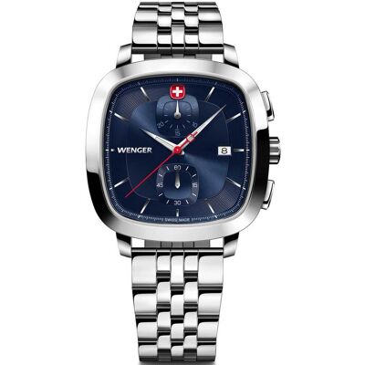 Wenger 01.1933.103 Herrenuhr Vintage Classic Chronograph 40mm 5ATM Wenger 01.1933.103 Herrenuhr Vintage Classic Chronograph 40mm 5ATM