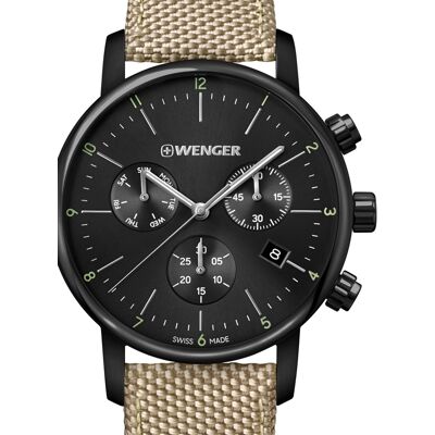 Wenger 01.1743.117 Urban Klassik Chronograph 44mm 10ATM Wenger 01.1743.117 Urban Klassik Chronograph 44mm 10ATM