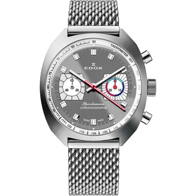 Edox 08202-3G-GIN Sportsman Limited Edition Automatik Chronograph Edox 08202-3G-GIN Sportsman Limited Edition Automatik Chronograph