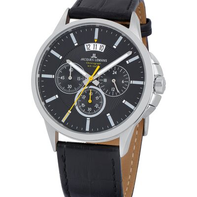 Jacques Lemans 1-1542A Sydney Chronograph Herrenuhr 42mm 10ATM Jacques Lemans 1-1542A Sydney Chronograph Herrenuhr 42mm 10ATM