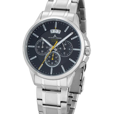 Jacques Lemans 1-1542D Sydney Chronograph Herrenuhr 42mm 10ATM Jacques Lemans 1-1542D Sydney Chronograph Herrenuhr 42mm 10ATM
